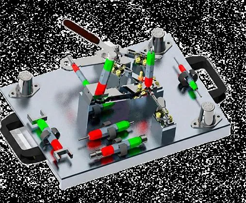 CAD model of a checking fixture